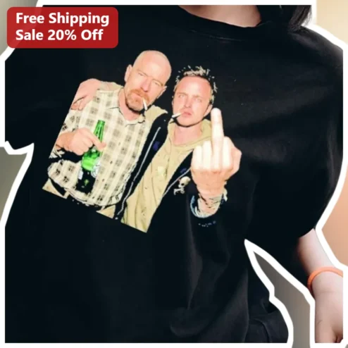 Walter White Jesse Pinkman Breaking Bad Graphic Tee