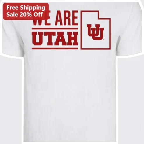 We Are Utah State Outline Tee University of Utes Fan Gift