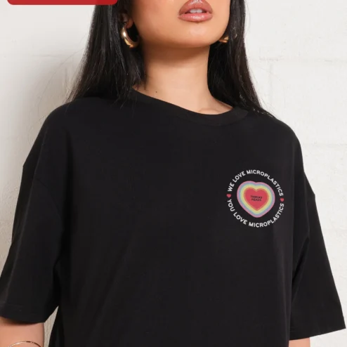 We Love Microplastics You Love Microplastics Funny Meme Awareness Tee