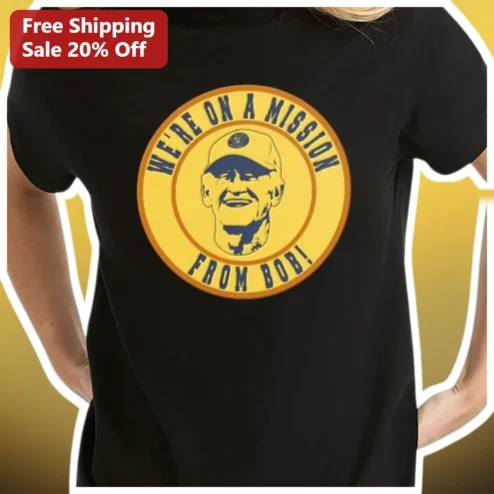 We're On A Mission From Bob Joe Biden Blues Brothers Parody Graphic Tee
