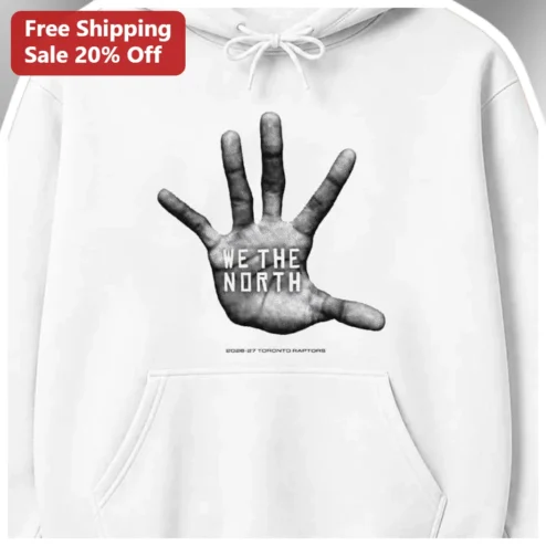 We The North Toronto Raptors Hoodie 2026-27 NBA Fan Apparel
