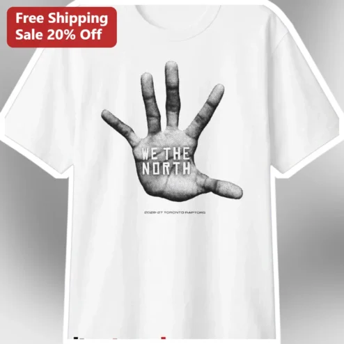 We The North Toronto Raptors Tee 2026-27 Basketball Fan Gift