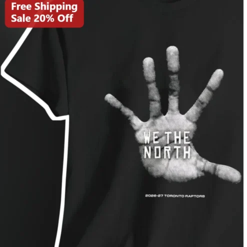 We The North Toronto Raptors Tee 2026-27 Season NBA Fan Apparel