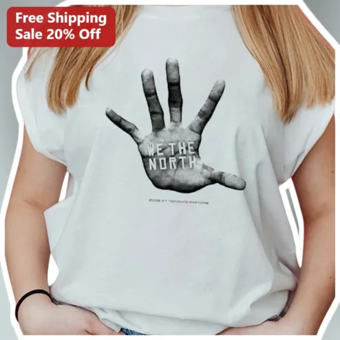 We The North Toronto Raptors Tee NBA Basketball Fan Apparel