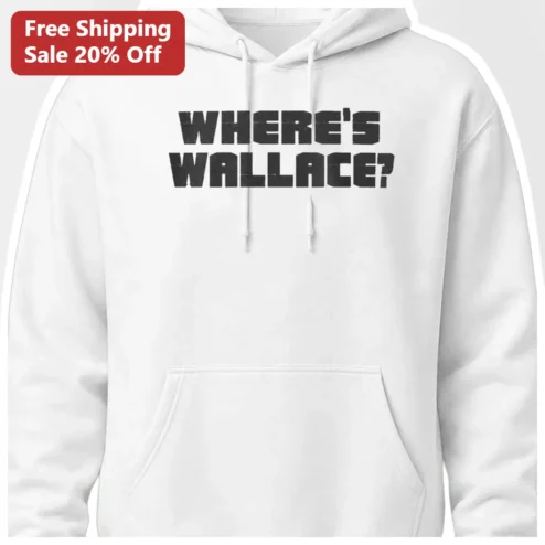 Where's Wallace? Hoodie Funny Aardman Animation Character Gift for Men and Women