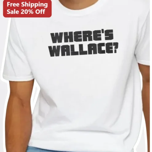 Where's Wallace? Tee Funny Pop Culture Graphic Shirt for Wallace and Gromit Fans