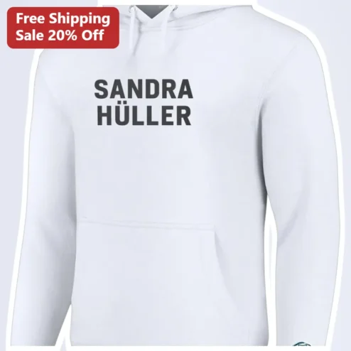 White Pullover Hoodie Custom Name Personalized Bold Black Text Graphic Gift for Men Women
