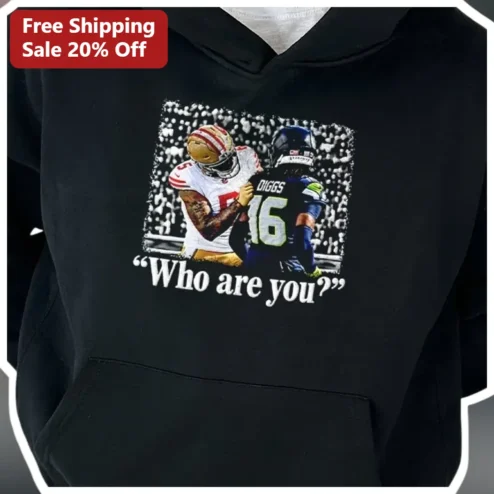 Who Are You? Deebo Samuel NFL Football Pullover Hoodie