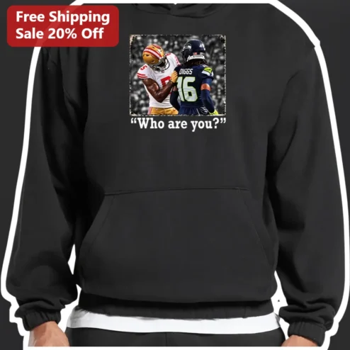 Who Are You? Stefon Diggs NFL Meme Hoodie Funny Football Fan Gift
