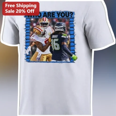 Who Are You Tee Stefon Diggs NFL Football Rivalry Graphic T-Shirt for Men Women