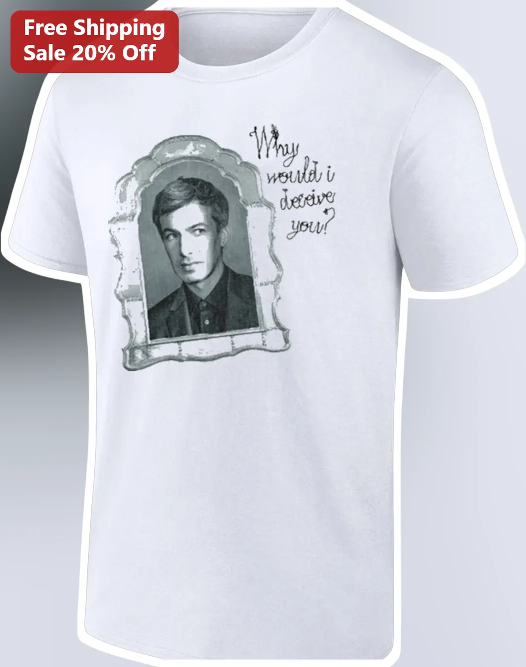 Why Would I Deceive You Tee Eddie Haskell Leave It to Beaver Vintage Retro Pop Culture Graphic Shirt