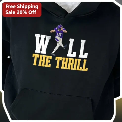 Will The Thrill Patrick Mahomes Hoodie Kansas City Chiefs NFL Fan Apparel