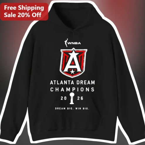 WNBA Atlanta Dream Hoodie DREAM SZN 2026 Basketball Fan Apparel