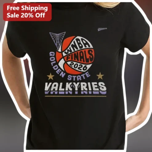 WNBA Finals 2026 Golden State Valkyries Retro Graphic Tee Basketball Fan Gift