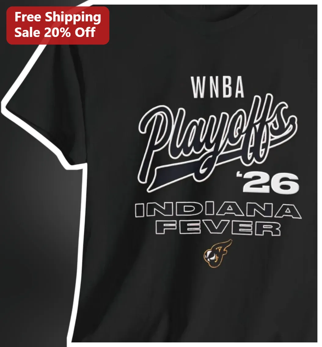 WNBA Playoffs '26 Indiana Fever Tee 2026 Basketball Playoff Gear for Fans