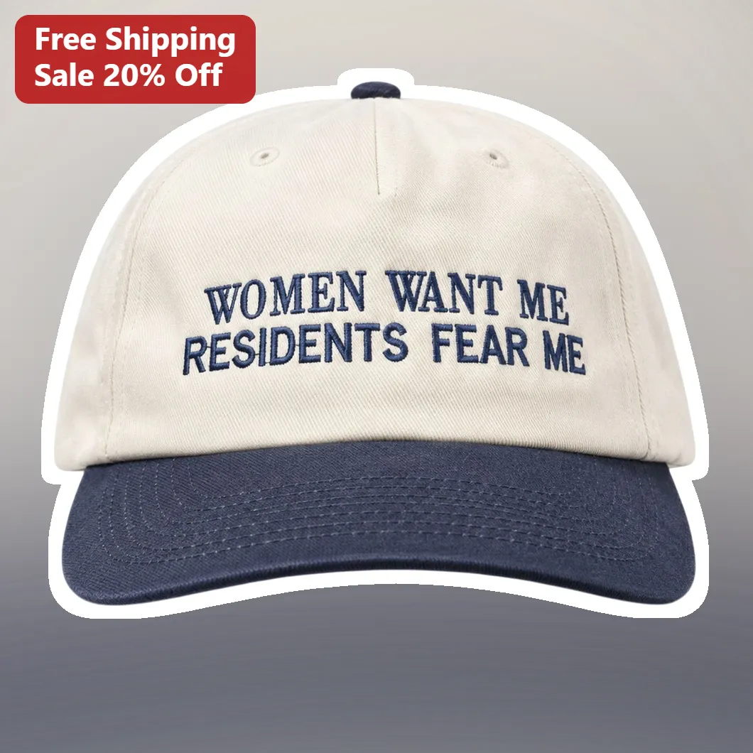 Women Want Me Residents Fear Me Hat Funny Medical Resident Gift for Doctors Nurses