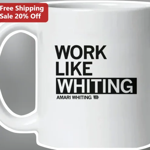 Work Like Whiting Amari Whiting Basketball Fan Mug