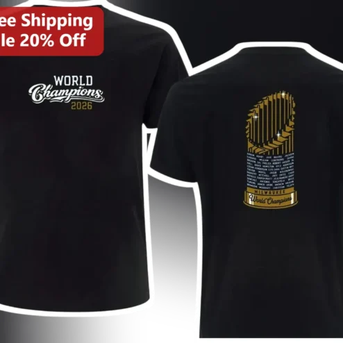 World Champions 2026 Milwaukee World Series Baseball Tee