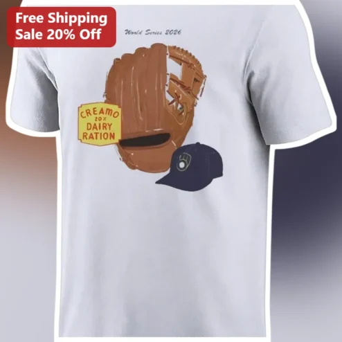World Series 2026 Creamo Dairy Ration Graphic Tee Baseball Fan Gift
