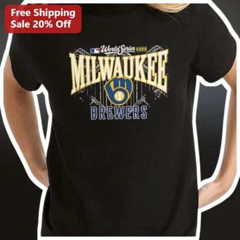 World Series 2026 Milwaukee Brewers Tee Vintage Distressed Baseball Fan Shirt