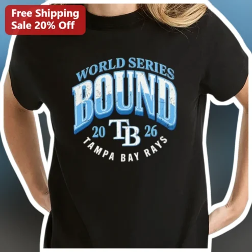 World Series Bound 2026 Tampa Bay Rays Tee Vintage Collegiate Style Baseball Fan Apparel