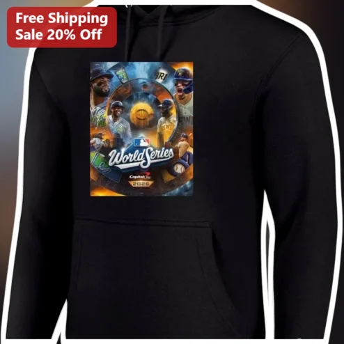 World Series Capital One 2026 Graphic Hoodie Baseball Fan Gift