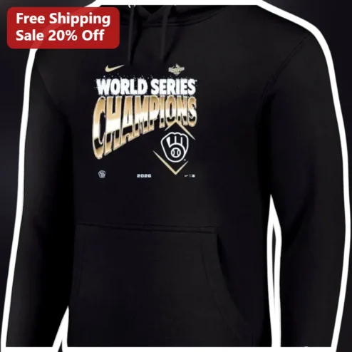 World Series Champions Hoodie Baseball Fan Gear