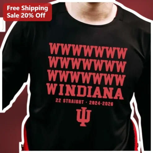 WINDIANA 22 Straight 2024-2026 Graphic Tee