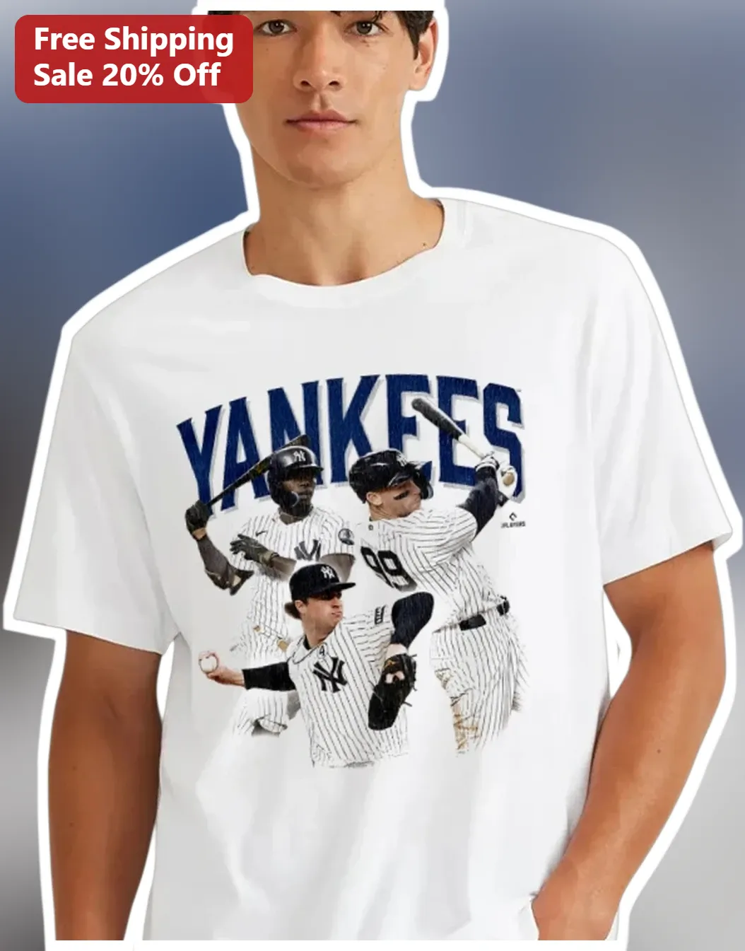 Yankees Aaron Judge Baseball Players Graphic Tee New York Yankees Fan Shirt