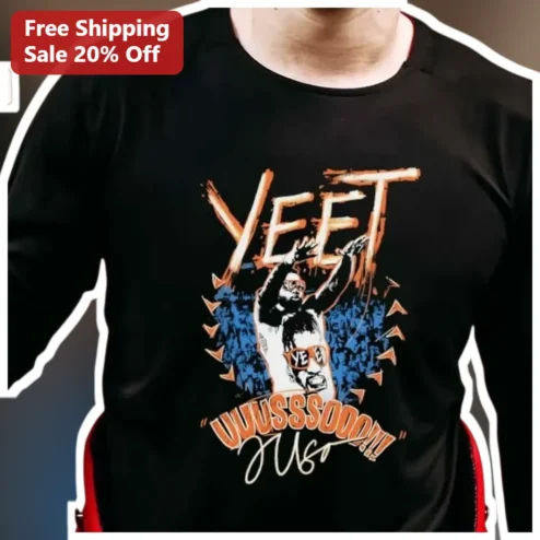 YEET UUUSSSODON Juice WRLD Graphic Long Sleeve Shirt Streetwear Hip Hop Gift