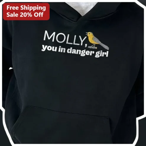You In Danger Girl Ghost Movie Quote Hoodie Whoopi Goldberg Oda Mae Pop Culture Gift