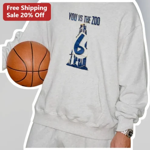 You Vs The Zoo Pitt Basketball Sweatshirt Fan Gear Gift
