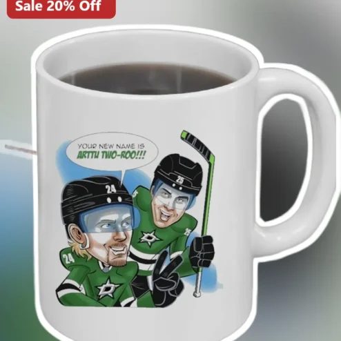 Your New Name Is Arttu Two-Roo NHL Hockey Fan Mug