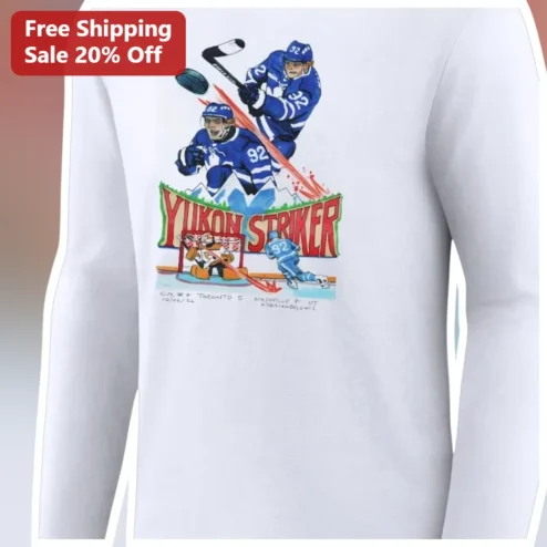 Yukon Striker Long Sleeve Shirt Connor McDavid Hockey Fan Gift