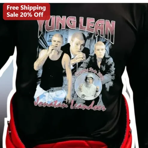 Yung Lean Tee Sad Boys Aesthetic Cloud Rap Vintage Bootleg Graphic T-Shirt for Men Women Fans