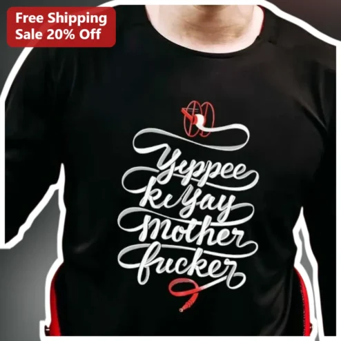 Yuppee Kuyay Mother Fucker Tee Peruvian Slang Humor Graphic Shirt for Men Women