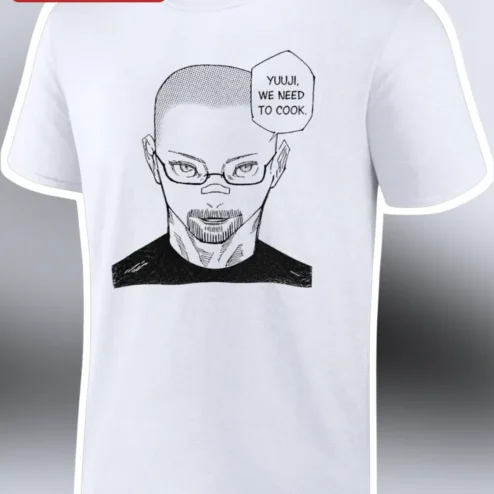 Yuuji We Need To Cook Jujutsu Kaisen Meme Graphic Tee