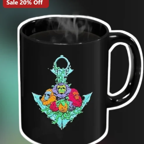 Zelda Mug Floral Triforce Design Legend of Zelda Hyrule Gift for Gamers Nintendo Fans