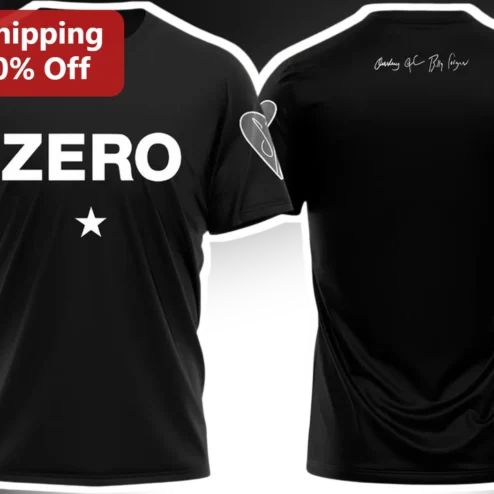 Zero Billy Morgan Signature FMX Freestyle Motocross Tee Black Graphic T-Shirt