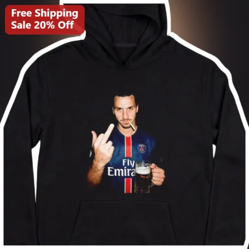 Zlatan Ibrahimovic PSG Legend Funny Football Hoodie Gift for Men