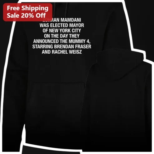 Zohran Mamdani NYC Mayor Election Day Hoodie