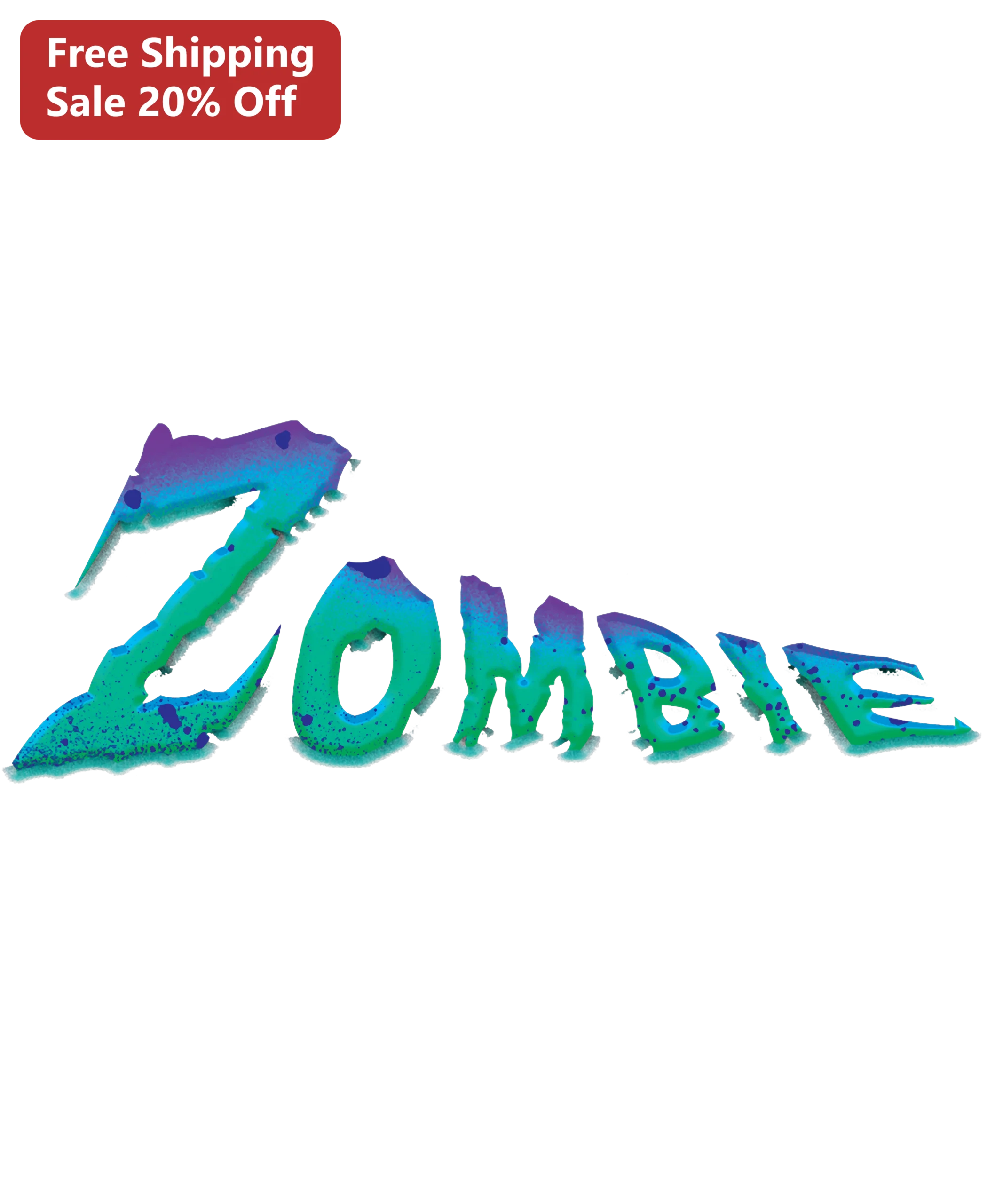 Zombie Decal Vinyl Sticker for Car Truck Window Horror Halloween Gift